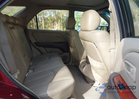 2000 Lexus Rx 300 z USA, uszkodzony, nr VIN JT6HF10U3Y0099748